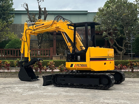 038.05 Komatsu PC50UU Mini Excavator S/N 6347