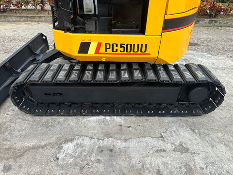 038.05 Komatsu PC50UU Mini Excavator S/N 6347