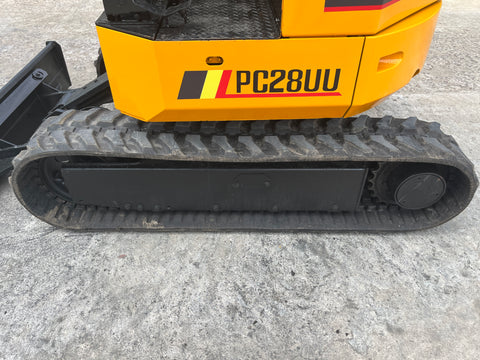 031.02 Komatsu PC28UU Mini Excavator S/N 2960