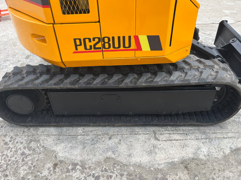 031.02 Komatsu PC28UU Mini Excavator S/N 2960