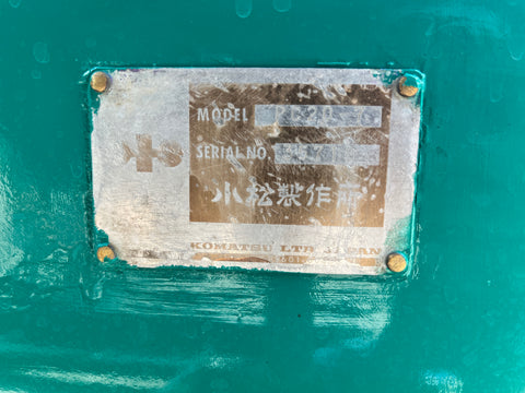 031.01 Komatsu PC20-7 Mini Excavator S/N 35718