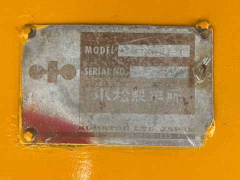 031.05 Komatsu PC50UU Mini Excavator S/N 5269