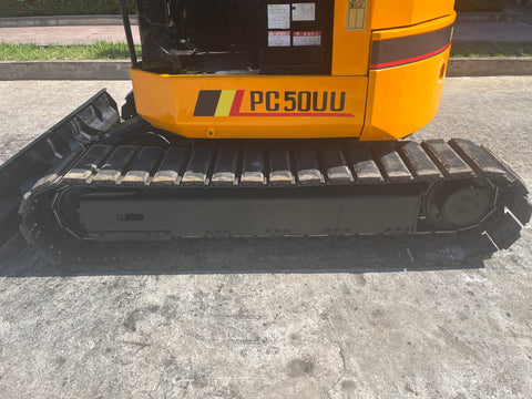 031.04 Komatsu PC50UU Mini Excavator S/N 1729