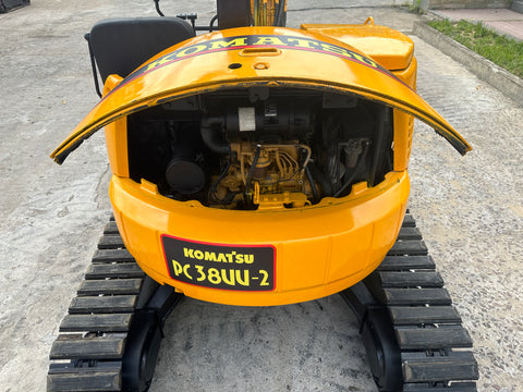 032.03 Komatsu PC38UU-2 Mini Excavator S/N 3022