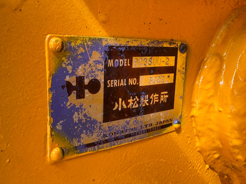 032.03 Komatsu PC38UU-2 Mini Excavator S/N 3022