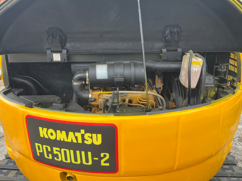 034.05 Komatsu PC50UU-2 Mini Excavator S/N 12508