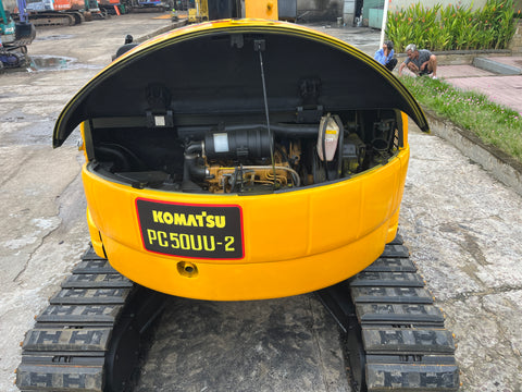 034.05 Komatsu PC50UU-2 Mini Excavator S/N 12508