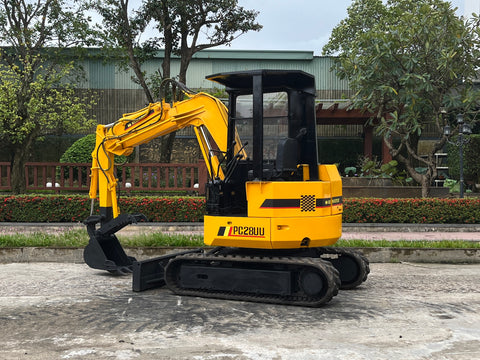 034.01 Komatsu PC28UU Mini Excavator S/N 4855