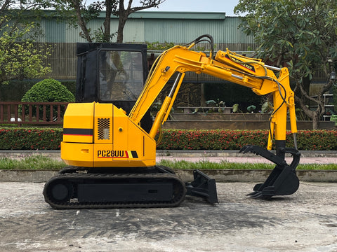 034.01 Komatsu PC28UU Mini Excavator S/N 4855