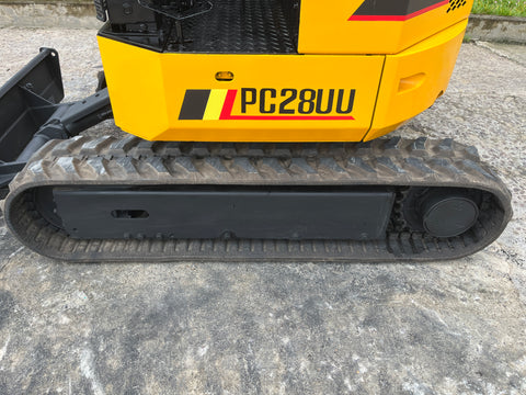 034.01 Komatsu PC28UU Mini Excavator S/N 4855