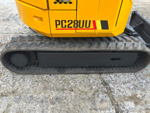 034.01 Komatsu PC28UU Mini Excavator S/N 4855