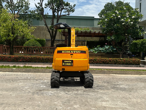 032.01 Komatsu PC28UU-2 Mini Excavator S/N 7039