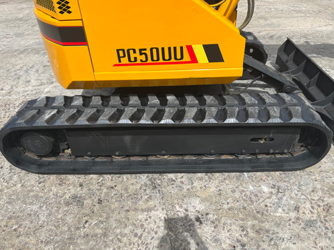 034.04 Komatsu PC50UU Mini Excavator S/N 3623