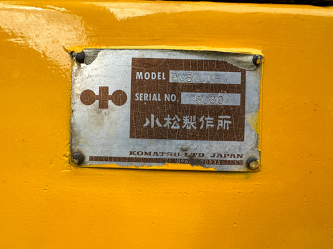 035.04 Komatsu PC50UU Mini Excavator S/N 5030