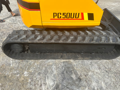035.05 Komatsu PC50UU Mini Excavator S/N 5886