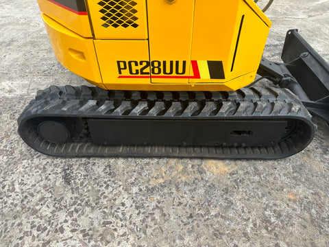 036.01 Komatsu PC28UU Mini Excavator S/N 6363