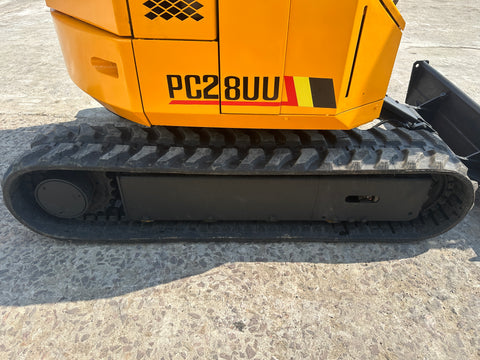 037.02 Komatsu PC28UU Mini Excavator S/N 3807