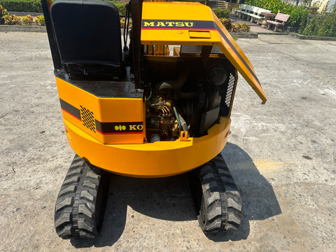 037.02 Komatsu PC28UU Mini Excavator S/N 3807