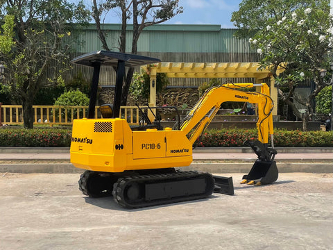 025.02 Komatsu PC10-6 Mini Excavator S/N 20767