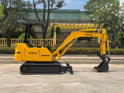 025.02 Komatsu PC10-6 Mini Excavator S/N 20767