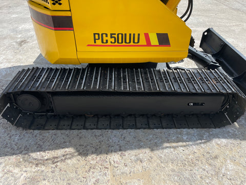 026.06 Komatsu PC50UU Mini Excavator S/N 4191