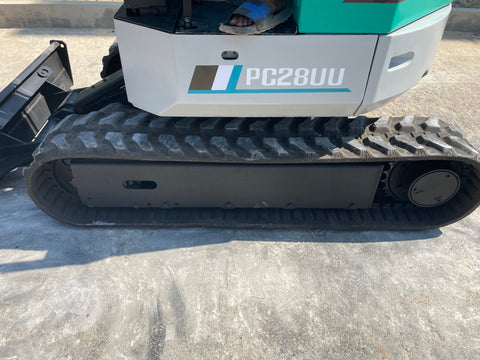 025.06 Komatsu PC28UU Mini Excavator S/N 5533