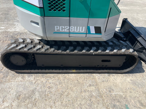 025.06 Komatsu PC28UU Mini Excavator S/N 5533