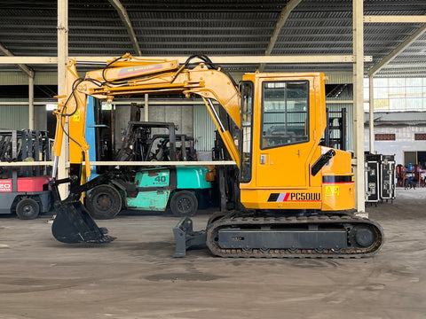 028.02 Komatsu PC50UU Mini Excavator S/N 5275