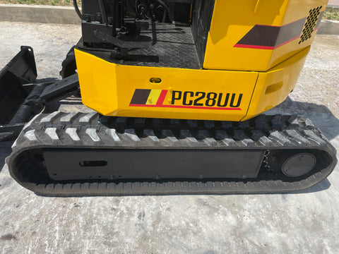 026.03 Komatsu PC28UU Mini Excavator S/N 5786