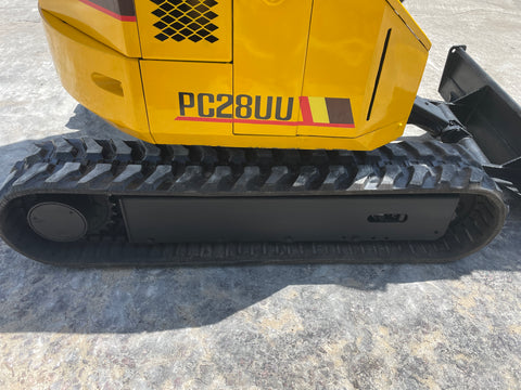 026.03 Komatsu PC28UU Mini Excavator S/N 5786