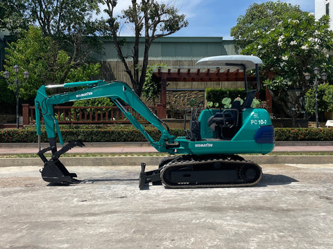 026.02 Komatsu PC10-7 Mini Excavator S/N 26009