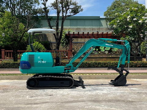 026.02 Komatsu PC10-7 Mini Excavator S/N 26009