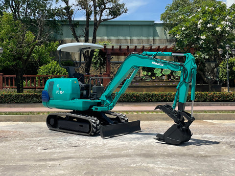 026.02 Komatsu PC10-7 Mini Excavator S/N 26009