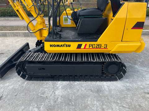 025.03 Komatsu PC20-3 Mini Excavator S/N 17388