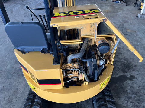 029.02 Komatsu PC28UU Mini Excavator S/N 5968