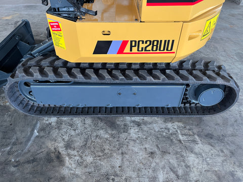 029.01 Komatsu PC28UU Mini Excavator S/N 3372