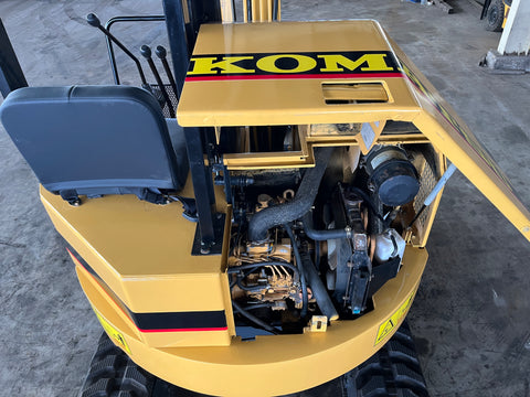 029.01 Komatsu PC28UU Mini Excavator S/N 3372