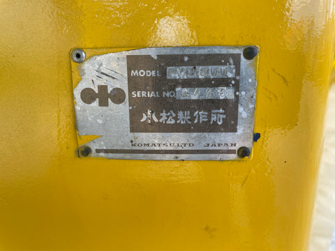 027.02 Komatsu PC28UU Mini Excavator S/N 2425