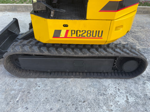 027.03 Komatsu PC28UU Mini Excavator S/N 2747