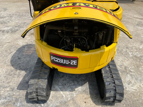 024.02 Komatsu PC28UU-2E Mini Excavator S/N 12261