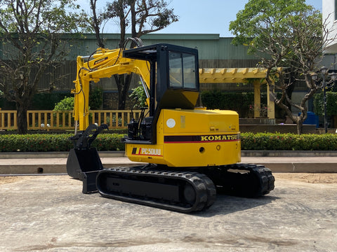 024.06 Komatsu PC50UU Mini Excavator S/N 6552