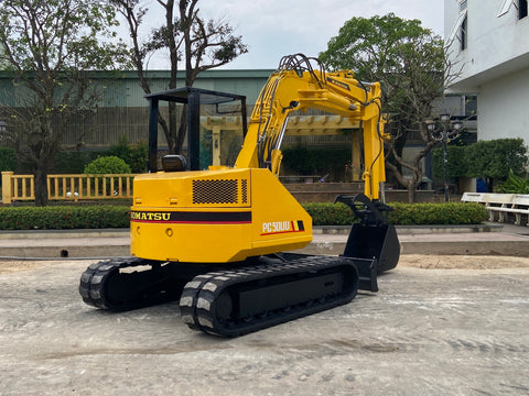 024.05 Komatsu PC50UU Mini Excavator S/N 5649