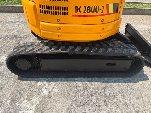 030.01 Komatsu PC28UU-2E Mini Excavator S/N 13838