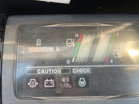 030.01 Komatsu PC28UU-2E Mini Excavator S/N 13838