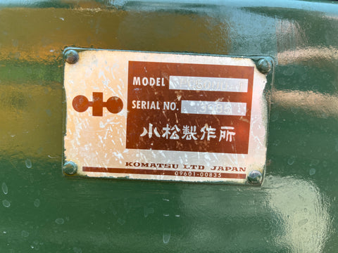 030.05 Komatsu PC50UU Mini Excavator S/N 3985