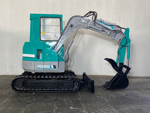 018.06 Komatsu PC28UU Mini Excavator S/N 3901