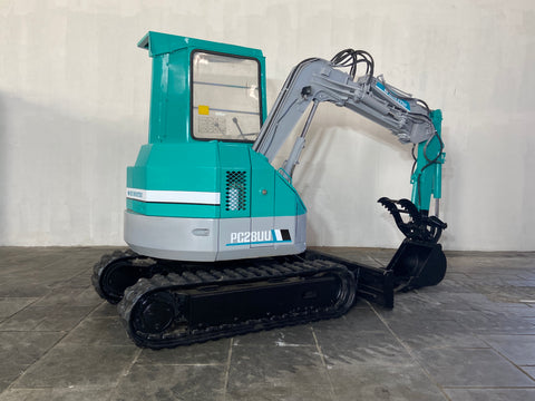 018.06 Komatsu PC28UU Mini Excavator S/N 3901