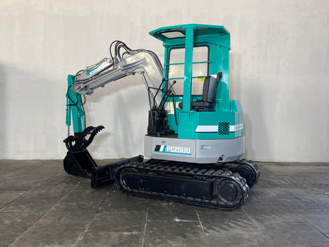 018.06 Komatsu PC28UU Mini Excavator S/N 3901