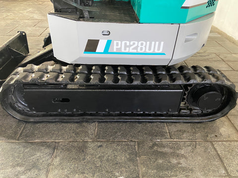 018.06 Komatsu PC28UU Mini Excavator S/N 3901