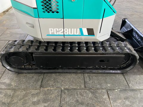 018.06 Komatsu PC28UU Mini Excavator S/N 3901